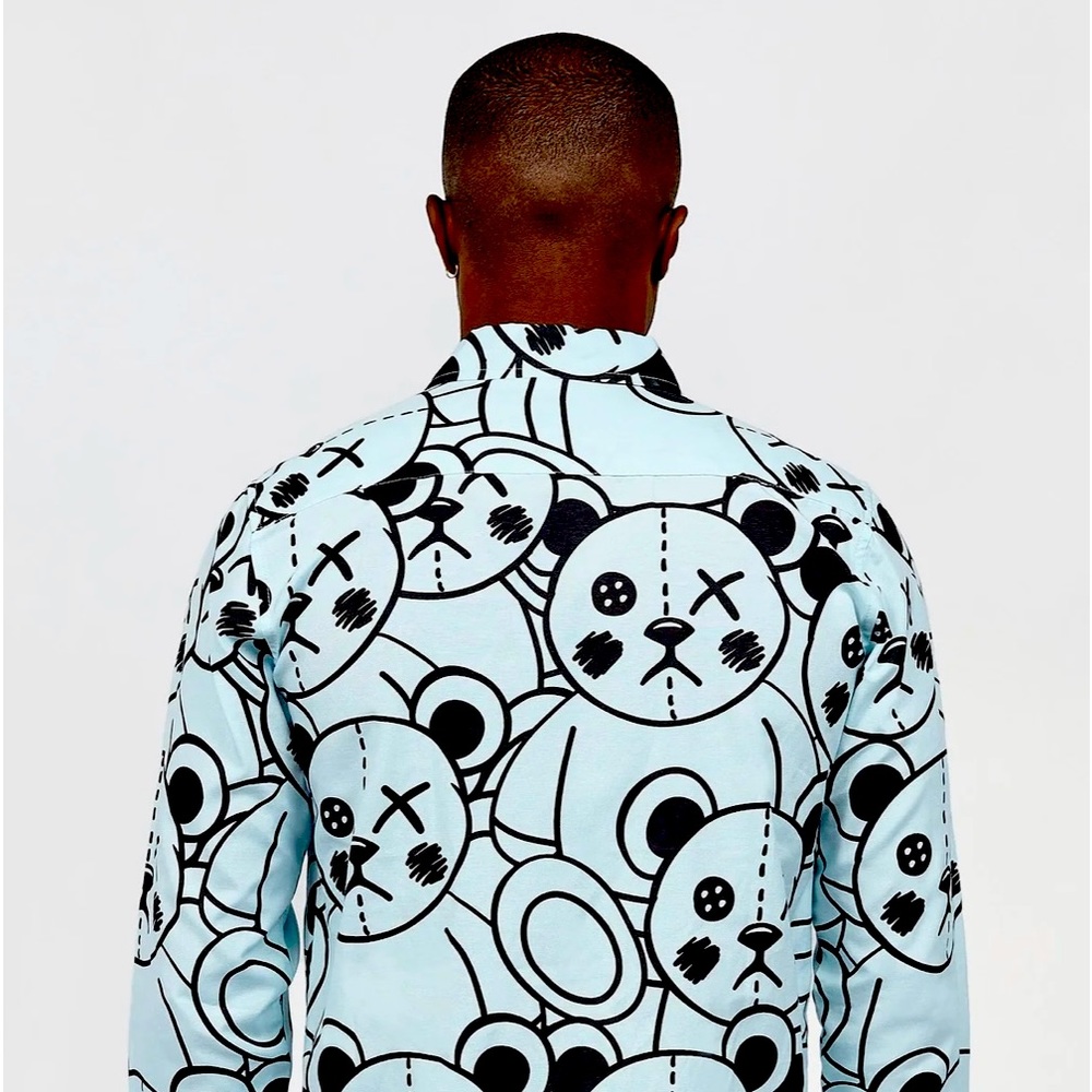 Reason Brand Light Blue and Light Pink Long Sleeve Shirts. Choose 1 Shirt.